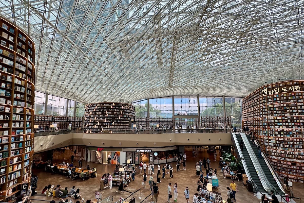 Iconic Starfield Library in Seoul, Korea