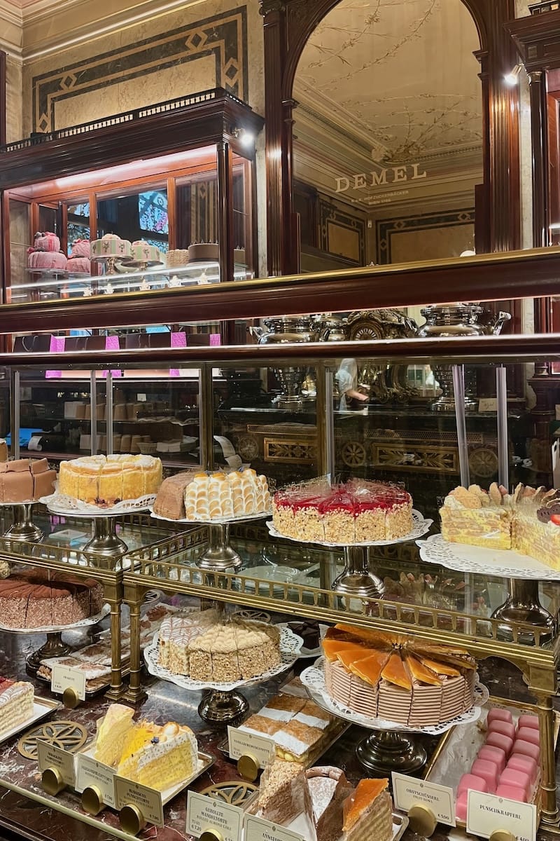Demel Vienna Cafe Sachertorte Austria