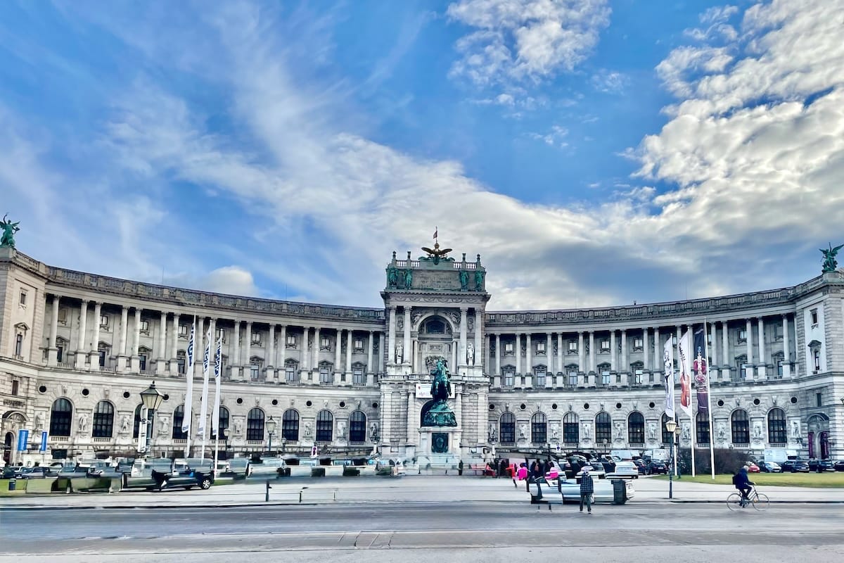 Hofburg Imperial Palace in Vienna Austria