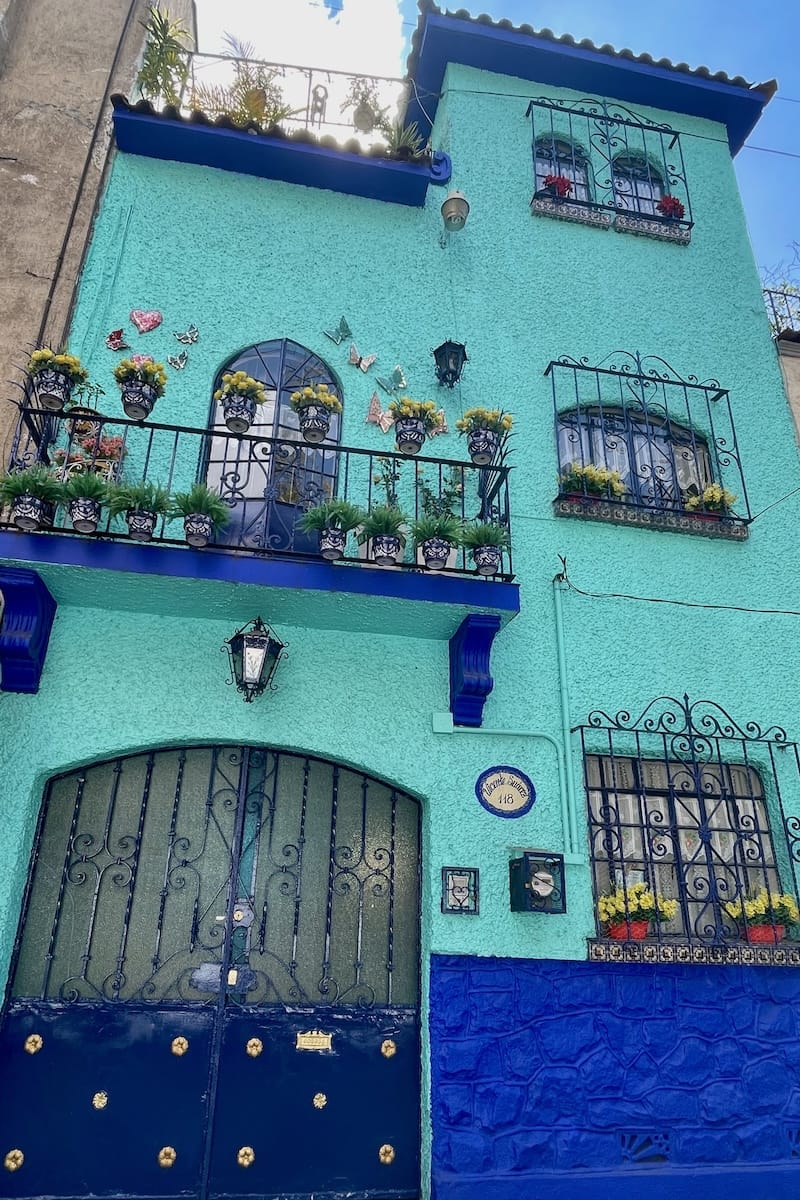 Colourful House in Condesa, Mexico City