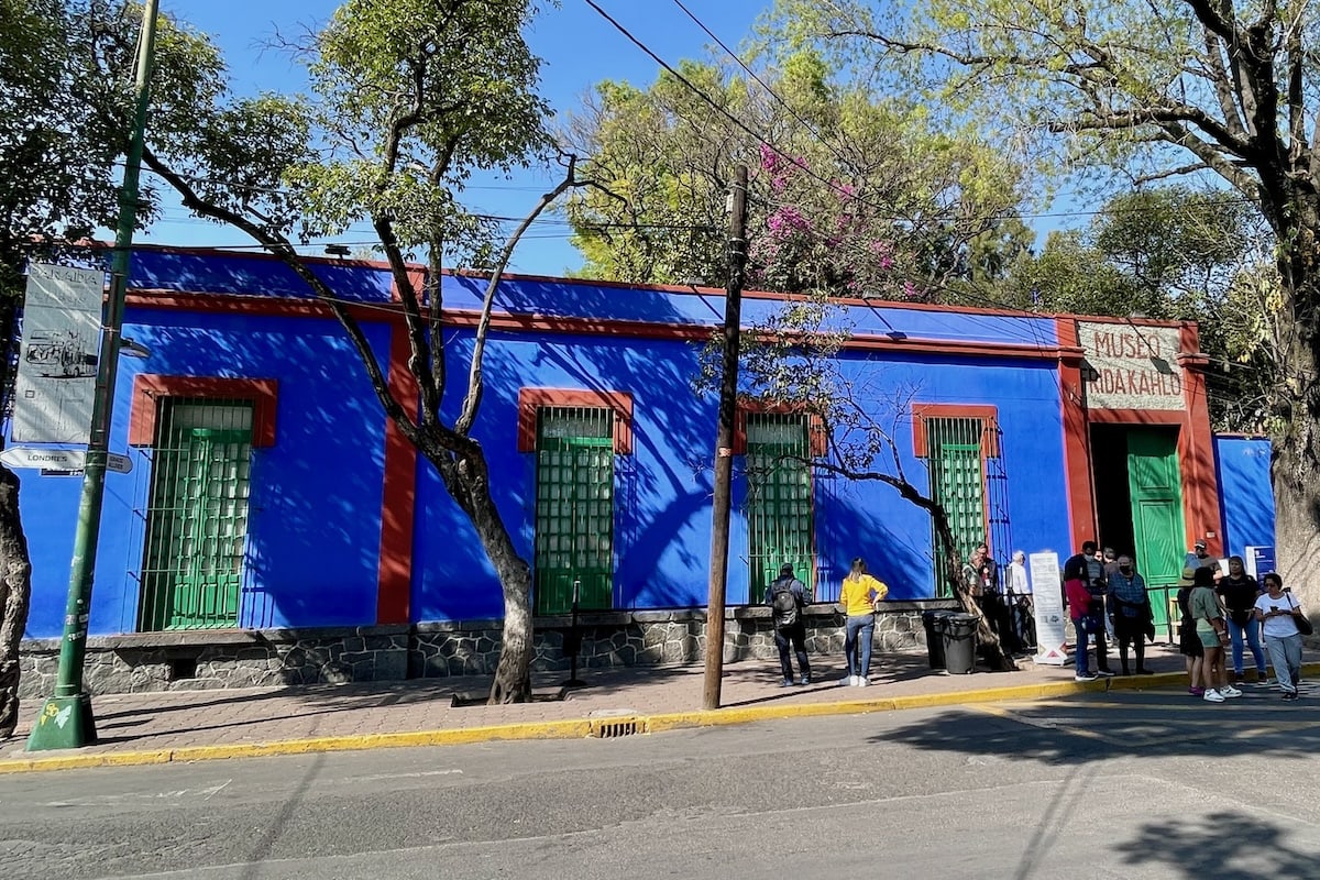 Frida Kahlo Museum, the Blue House in Mexico City