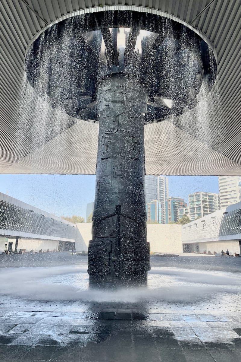 National Anthropology Museum Umbrella in Mexico City