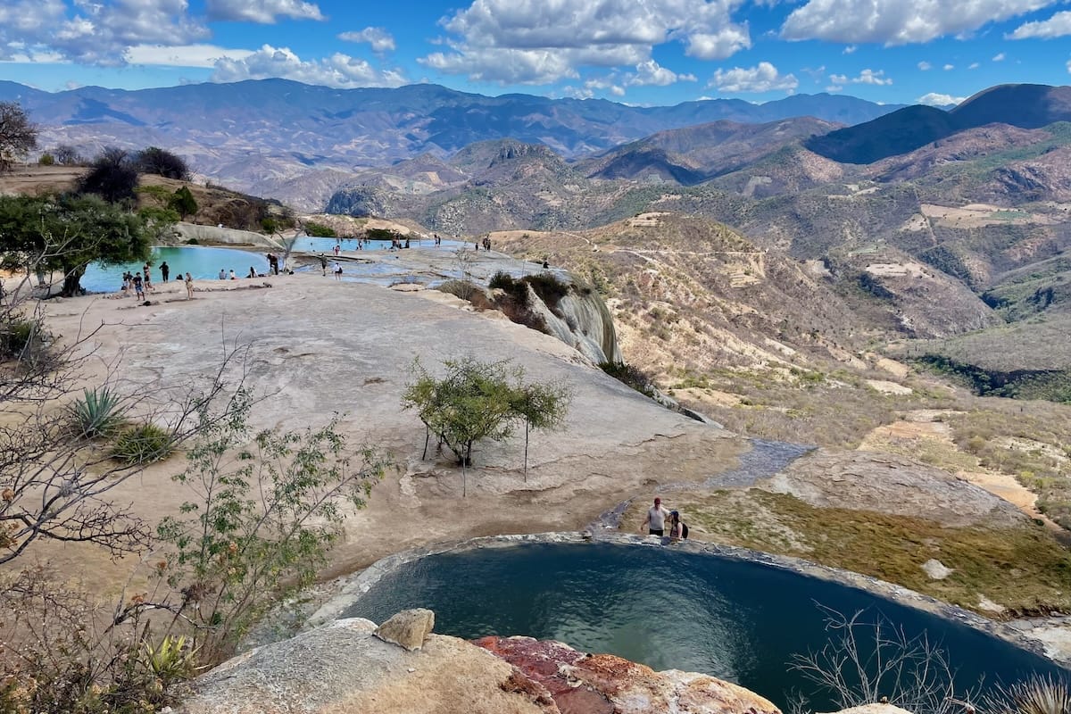 Natural Pools at Hierve El Agua in Oaxaca, Mexico