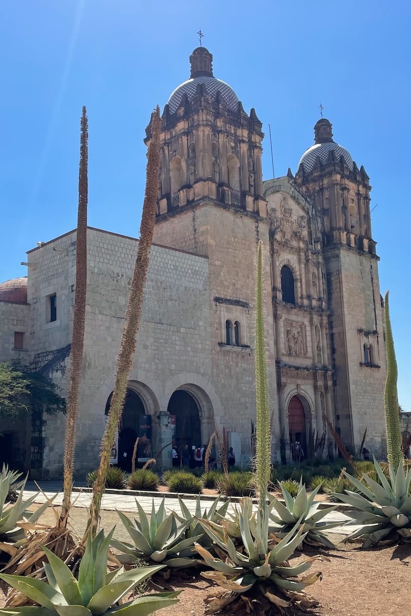 Templo De Santiago Domingo de Guzmán in Oaxaca Mexico