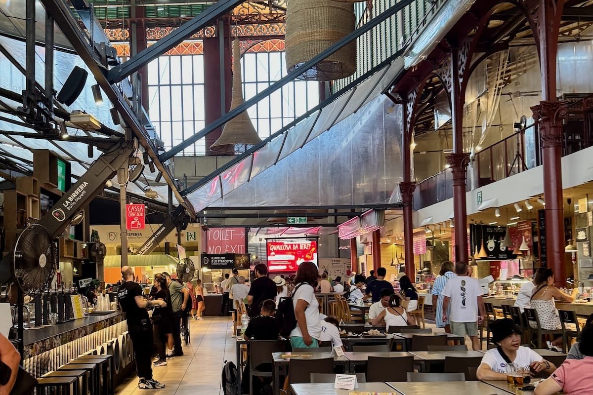 Central Market in Florence, Italy